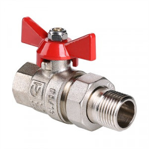 VT.227.N.07 Кран шаровой VALTEC BASE с полусгоном Valtec 1 1/4"