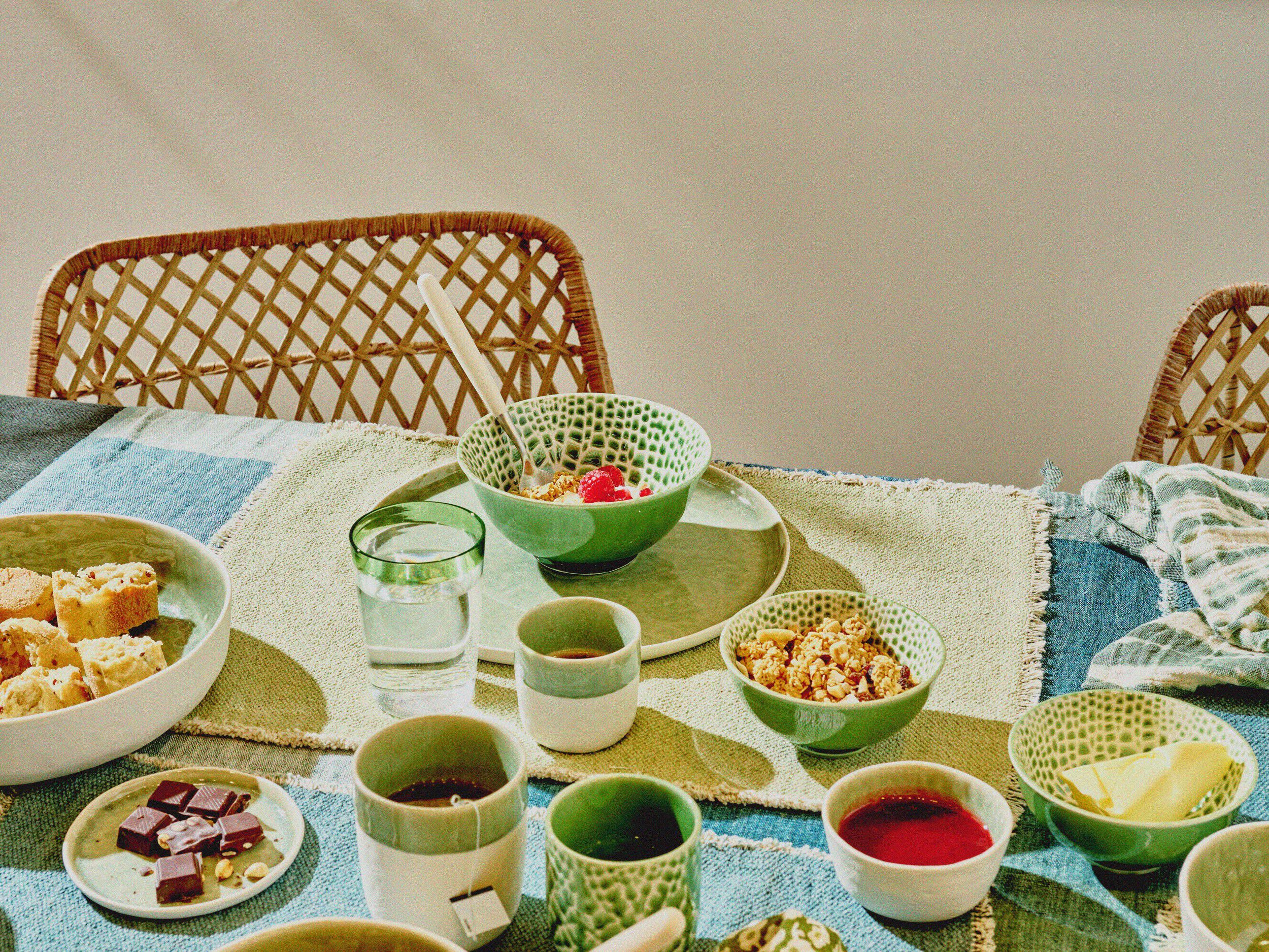 Круглая тарелка из керамогранита POMAX Спиро ARCH-00111807 - Вид №19