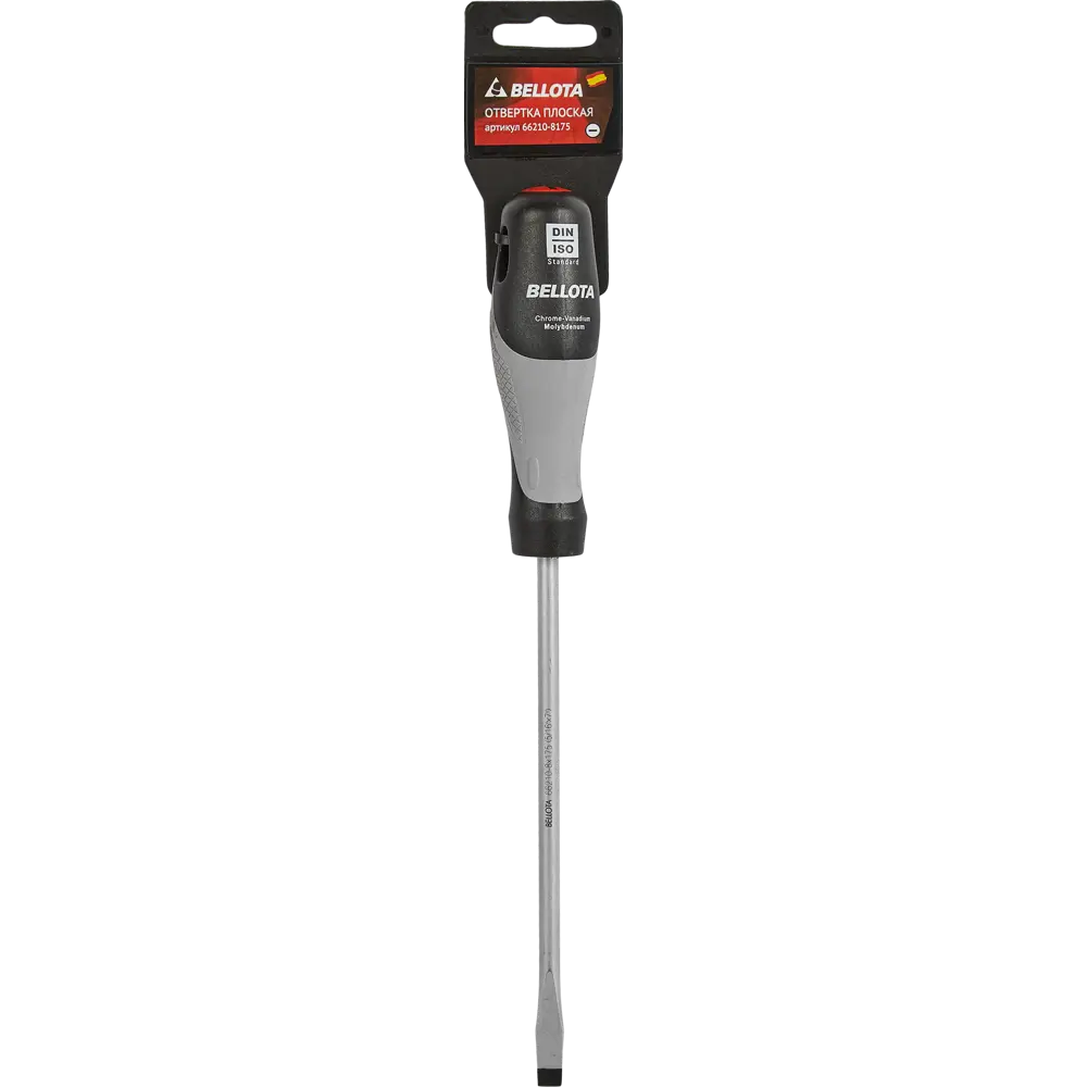 Отвертка прямая Bellota SL8 с эргономичной рукояткой 175 мм 86209721 STLM-0841276 - Вид №2