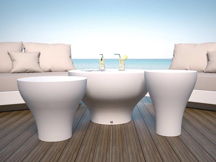 GANSK Круглый садовый стол из стекловолокна  G4025b  - Вид №4