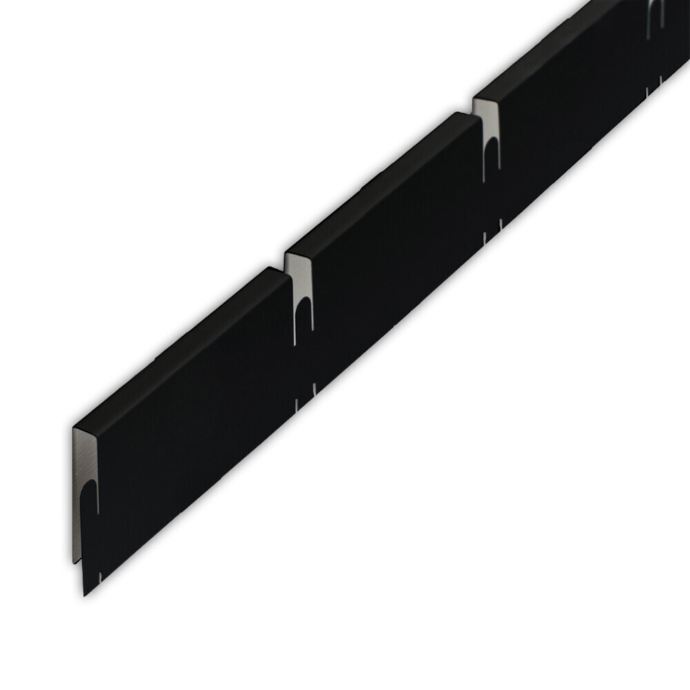 82151780 Профиль грильято папа 100x100x40 мм черный 0.6 м STLM-0020496 АЛБЕС 