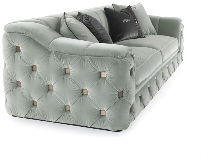 Gianfranco Ferré Home Тафтинговый 3-местный диван из ткани sun-id-1453782 - Вид №5