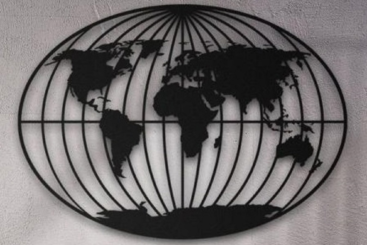 91040942 Картина на стену Карта мира STLM-0454464 СТИМУЛДИЗАЙН