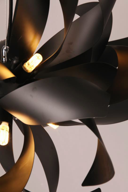 Подвесной светильник Sputnik 6 black от Delight Collection MD6910-6A DELIGHT ДИЗАЙНЕРСКИЕ 243709 Черный  - Вид №2