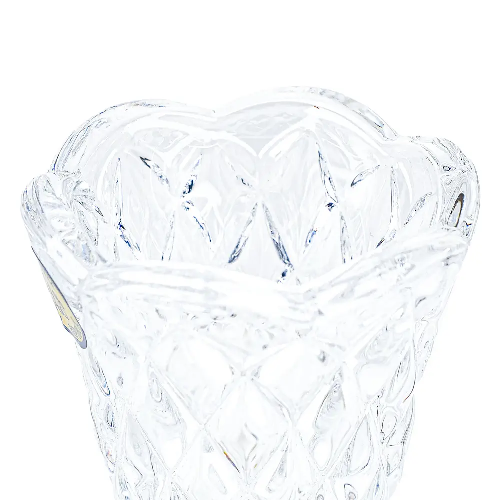 Ваза Bohemia Crystal Diamond стекло цвет прозрачный 12 см STLM-2070546 - Вид №2