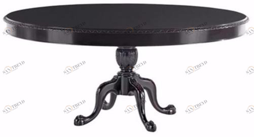 Gianfranco Ferré Home Круглый стол из лакированного красного дерева sun-id-1345434