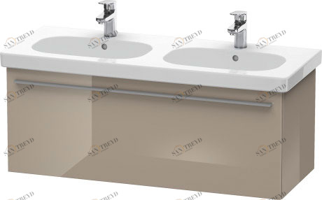 XL605008686 X-Large Тумбочка подвесная Капучино глянцевый лак Duravit