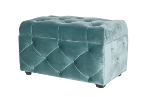 90828482 Банкетка Екатерина 70x40x40 см цвет голубой STLM-0402052 OCTOBER HOME