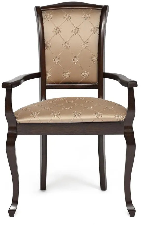 91517398 Комплект кресел 2 шт Tetchair Geneva 54x96x60 см ткань цвет золотистый STLM-1084414