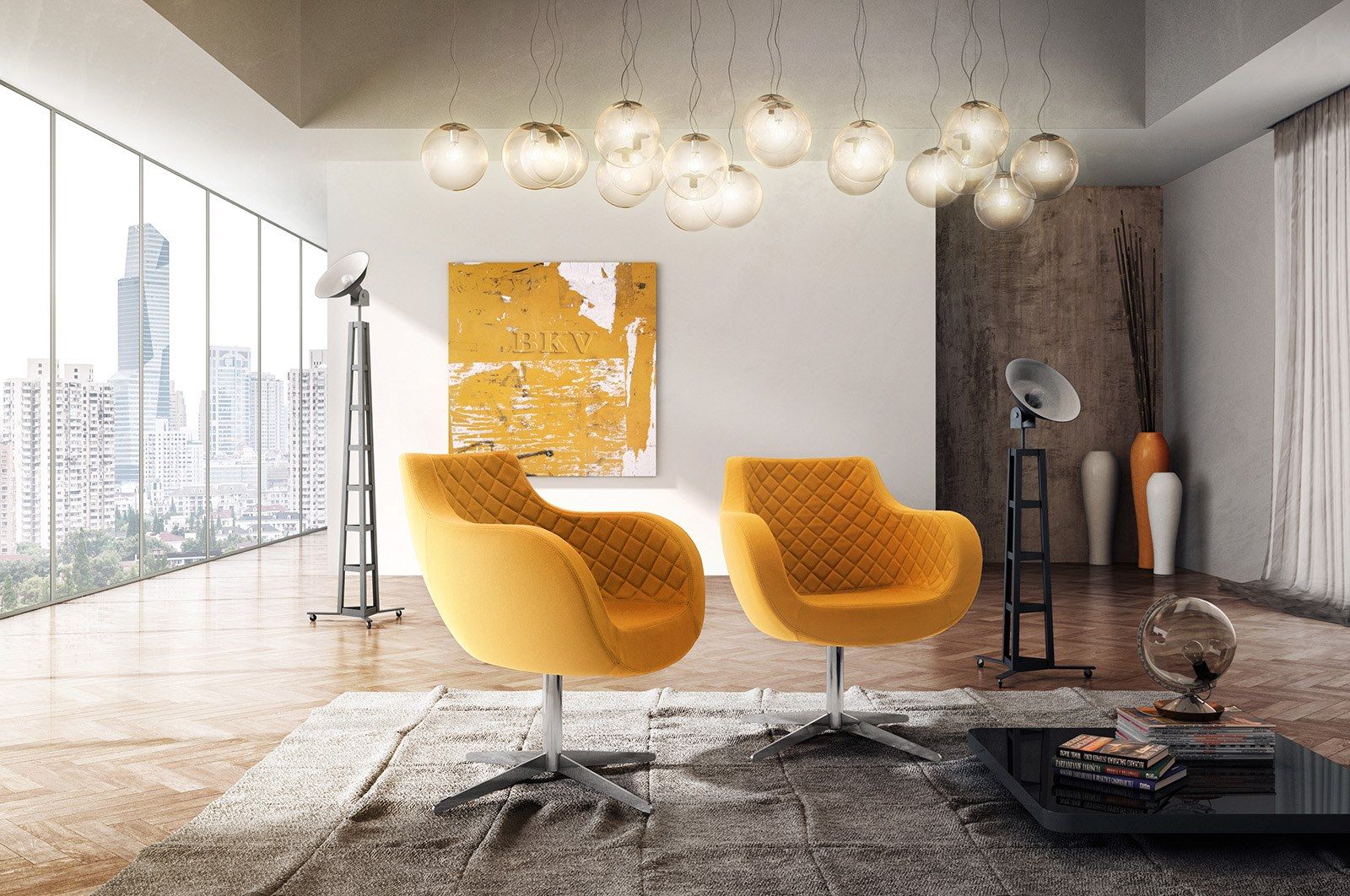 Шерстяное кресло с подлокотниками Leyform Victoria ARCH-00099038 - Вид №4