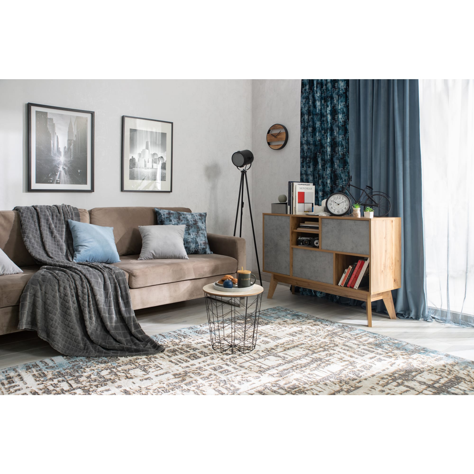 82718500 Картина в раме "Нью Йорк" 50х70 см Santreyd  - Вид №4