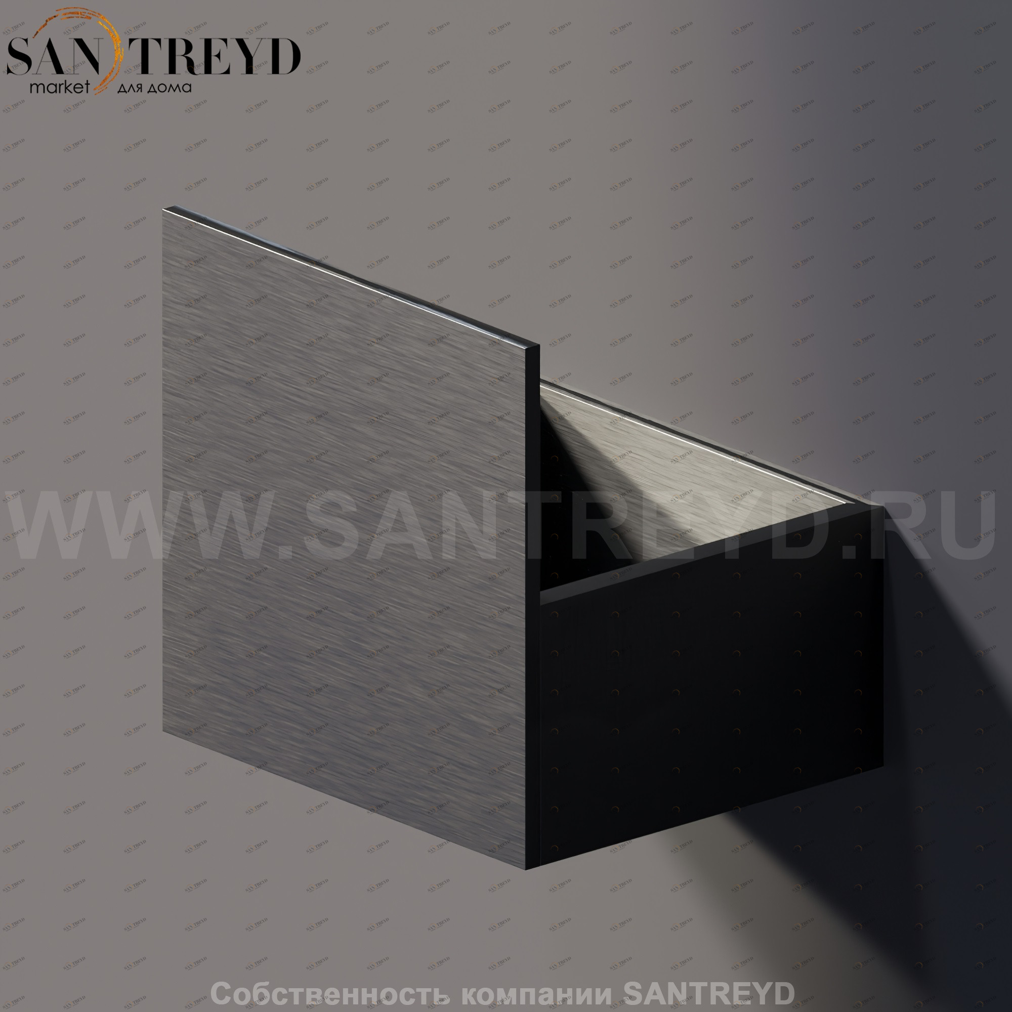 Agape SEN Держатель для туалетной бумаги черный ASEN0972N