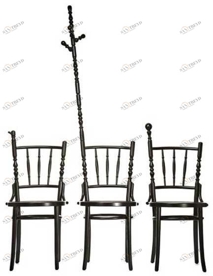 moooi Деревянный стул с высокой спинкой sun-id-1468068