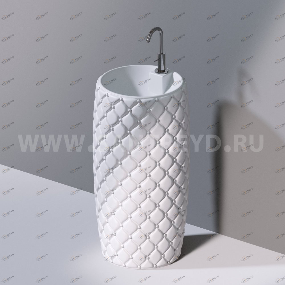 L108T0R1VP.101 Напольная раковина стоящая круглая A. e T. Italia CLASS AeT ITALIA GLASS