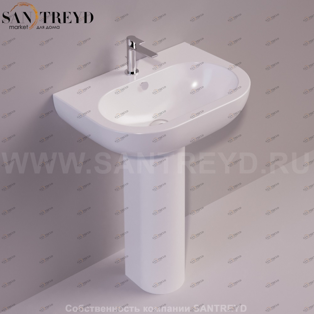 EL05BIANCO Подвесная раковина настенная овальная Simas E-Line белая