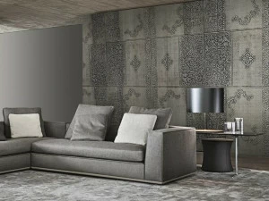 SIBU DESIGN Покрытие из полистирола с эффектом кожи Leather line