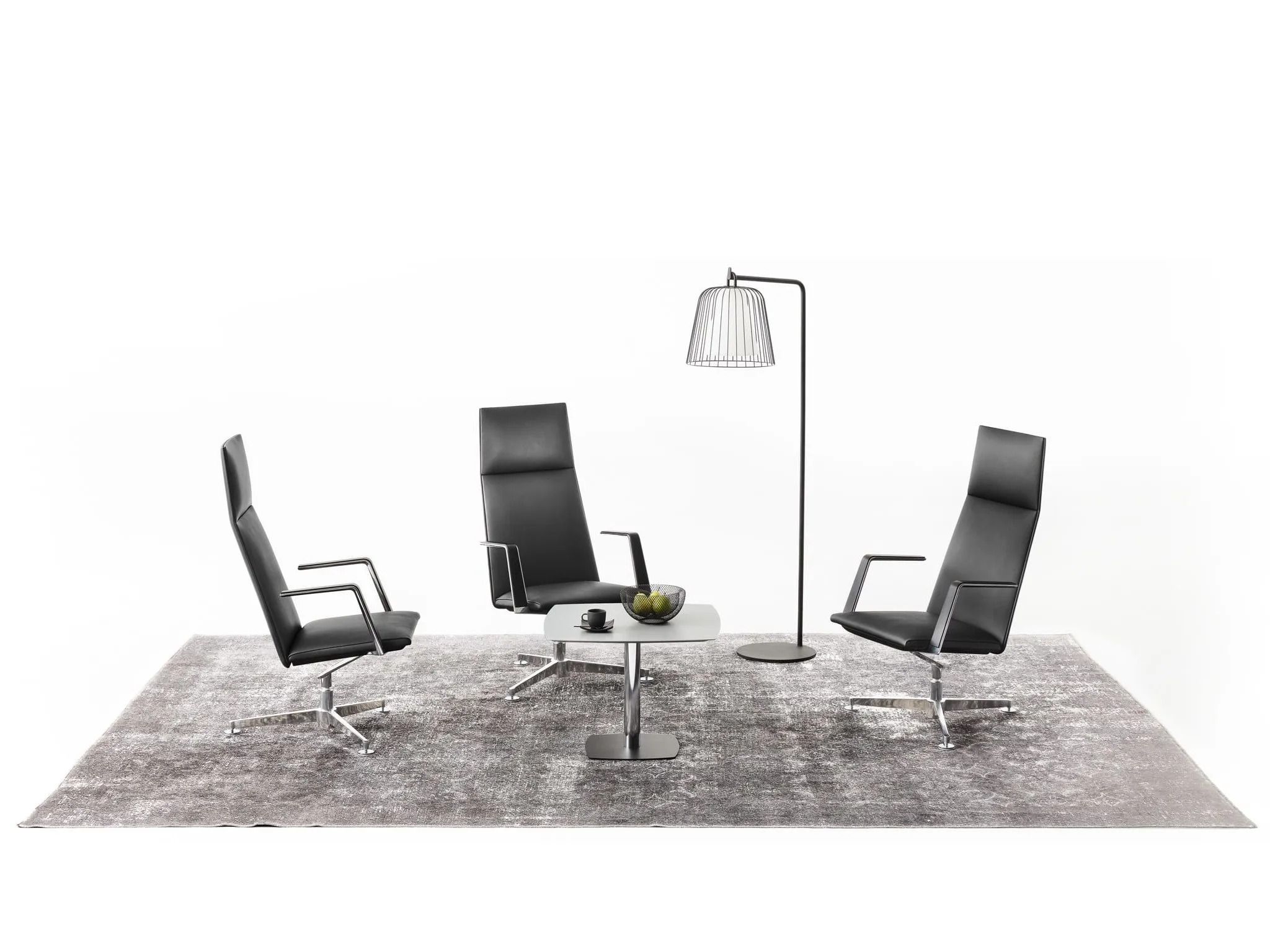 Кожаное офисное кресло с высокой спинкой Spiegels .Leptos lounge ARCH-00145875 - Вид №2