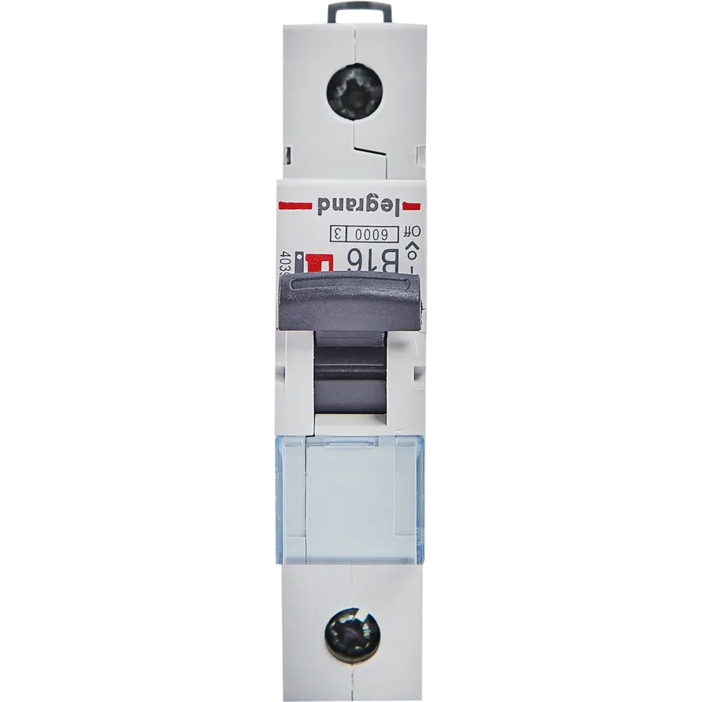 Автоматический выключатель Legrand TX3 1P B16 А 6 кА STLM-2133171 - Вид №1