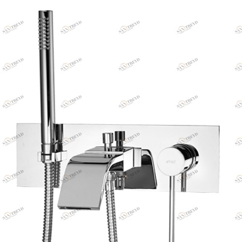 9006 Встраиваемый однорычажный смеситель ванна/душ EFFEPI RUBINETTERIE Thor 