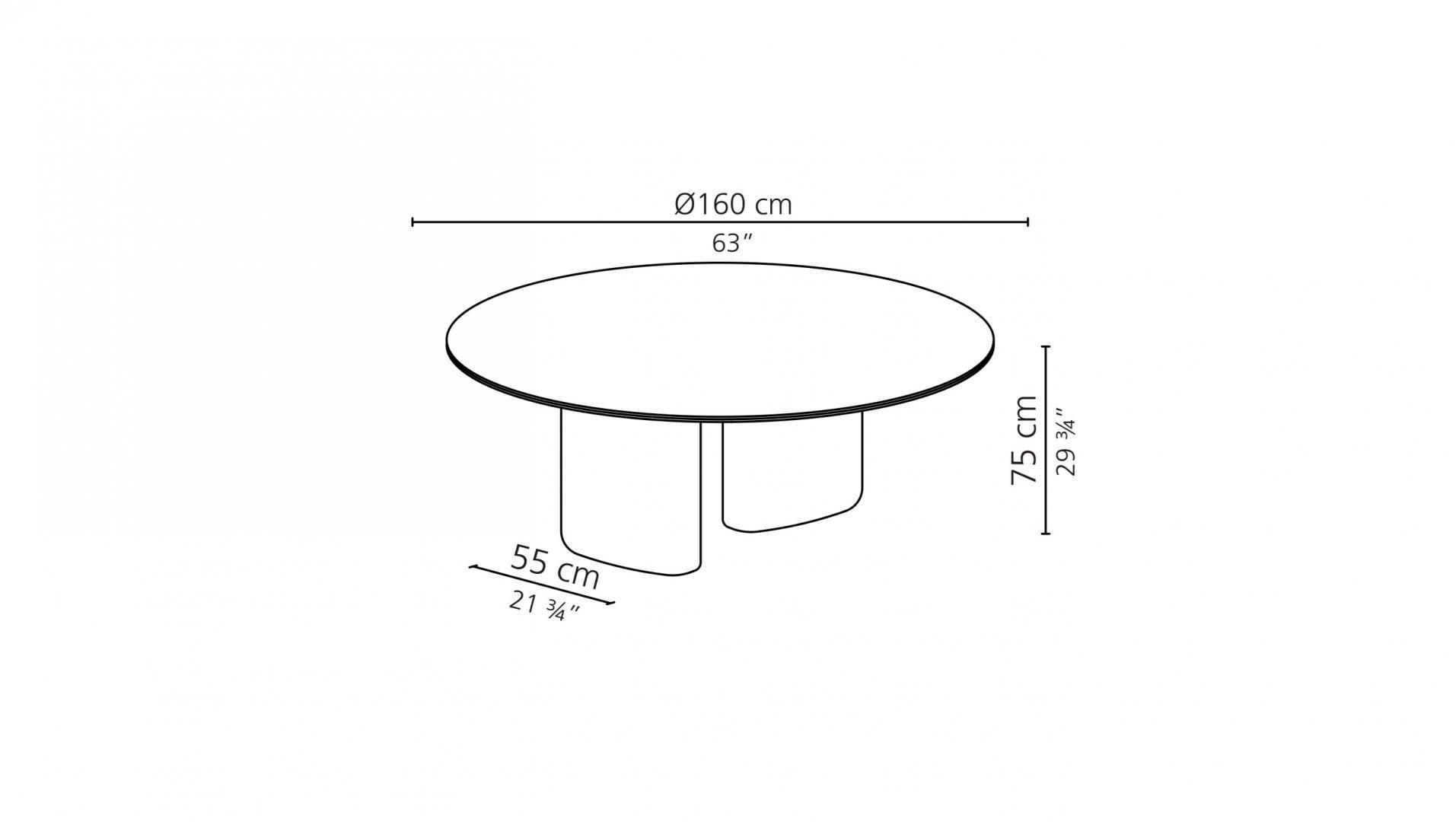 Casamilano Круглый обеденный стол из мрамора sun-id-1360798 - Вид №4