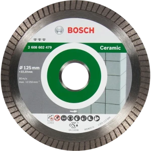 Диск алмазный по керамограниту Bosch Best 2608602479 турбо 125x22.2x1.4 мм