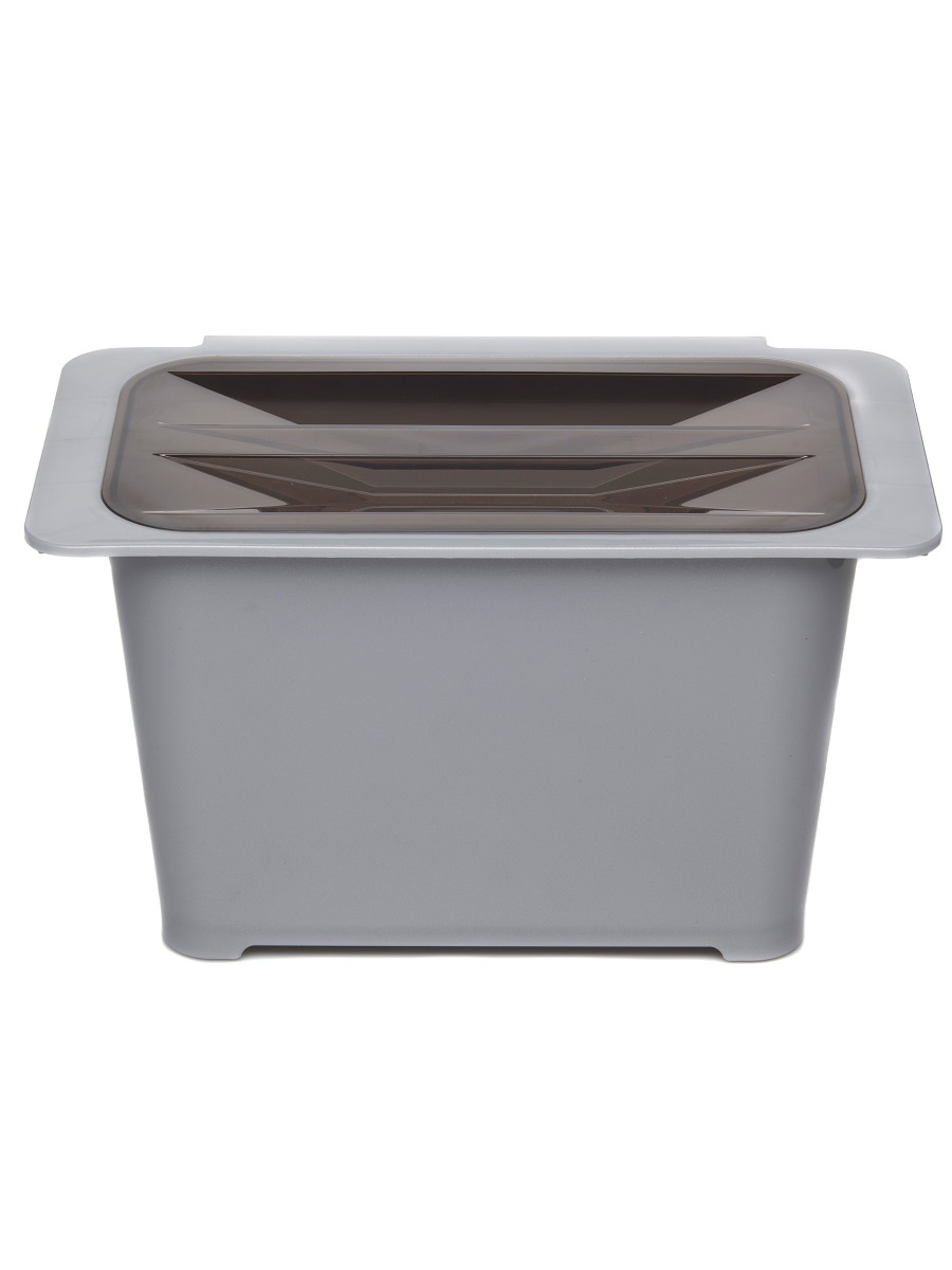 Контейнер для мусора на дверцу Eta 5 Metallic Grey NAVAKO 10060 - Вид №2