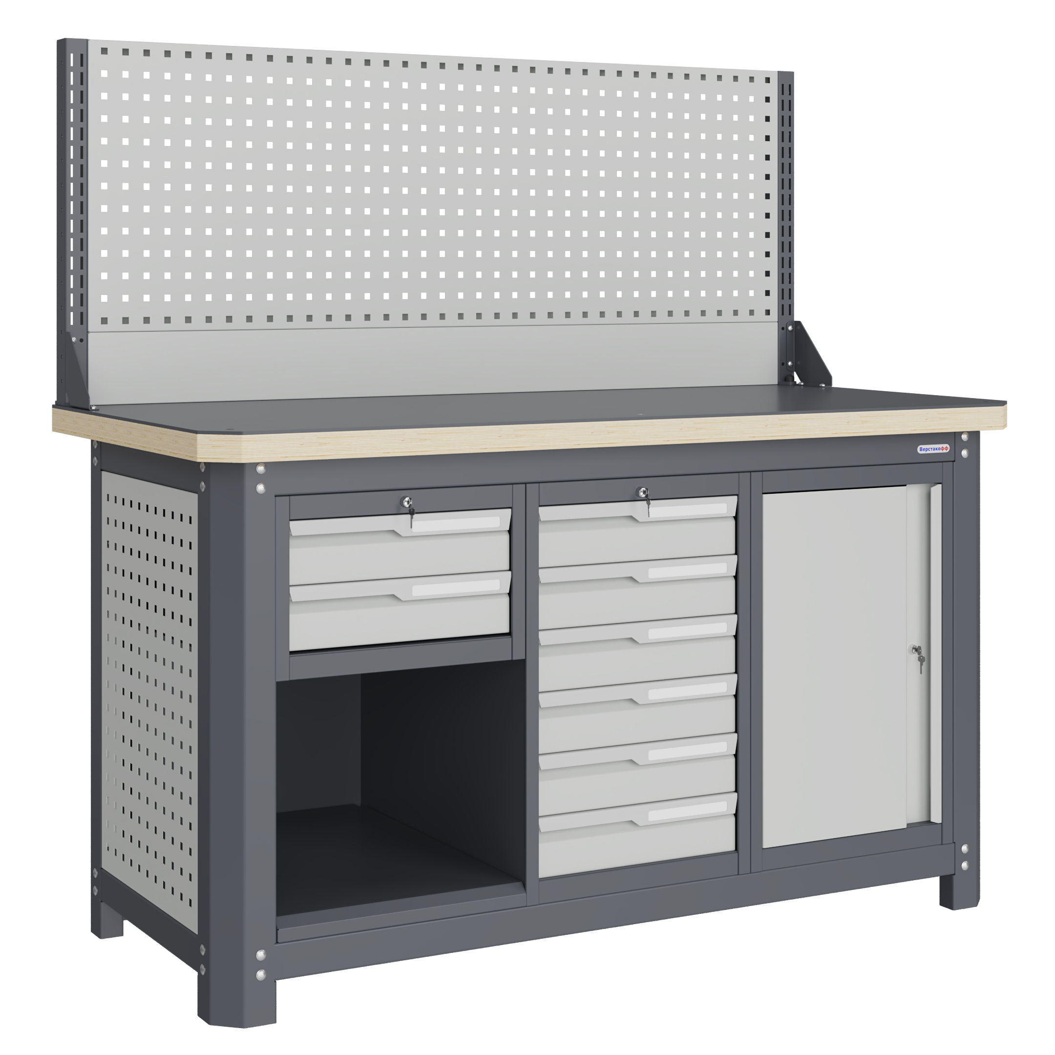 Верстак слесарный MCN 1552.S267.2-1 Верстакофф 111244