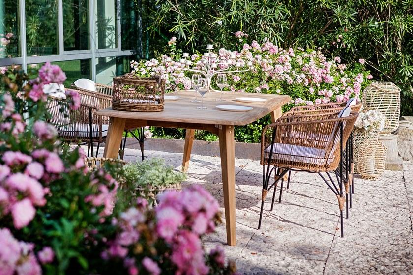 cbdesign Садовый стул из синтетического волокна с подлокотниками Lodz N068n1 - Вид №7