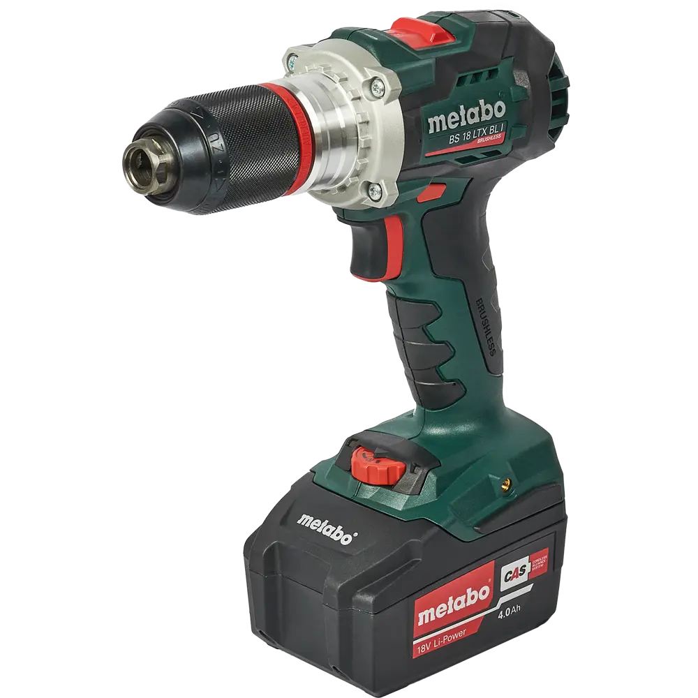 Дрель-шуруповерт аккумуляторная ударная бесщеточная Metabo BS 18 LTX BL I, 602358500, 18 В Li-Ion 2x4 Ач 82826229 STLM-2180280 