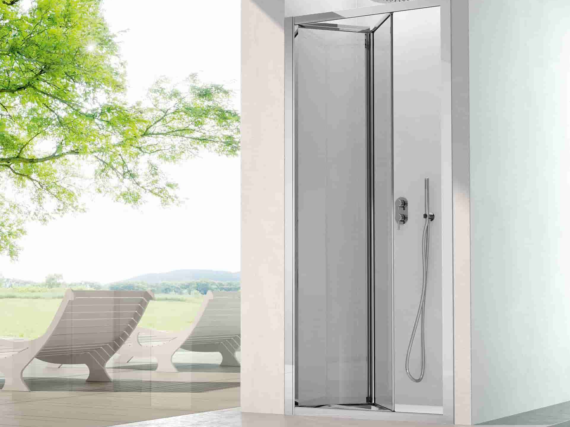 Алюминиевая и стеклянная прямоугольная нишевая душевая кабина CSA Box Doccia NORA ARCH-00044385