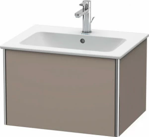 XS407104343 Тумбочка подвесная XSquare #XS4071 610 x 478 мм Базальт матовый, декор