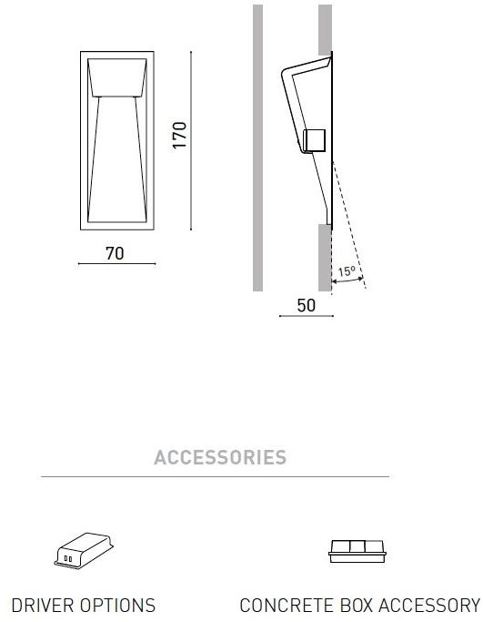 Arkoslight Настенная светодиодная лестница из алюминия sun-id-1440455 - Вид №21