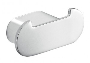 A126(13) Gedy G-Azzorre, крючок двойной, цвет хром