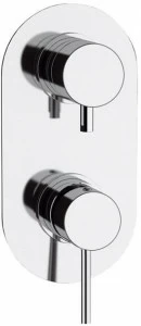 Rubinetterie Mariani Встраиваемый металлический смеситель для душа в современном стиле Ultraminimal