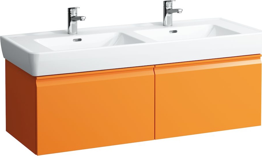 H4830810959991 Шкафчик под раковину с сифоном, экономящим пространство, для раковины 814967, 2 выдвижных ящика LAUFEN PRO - Вид №22