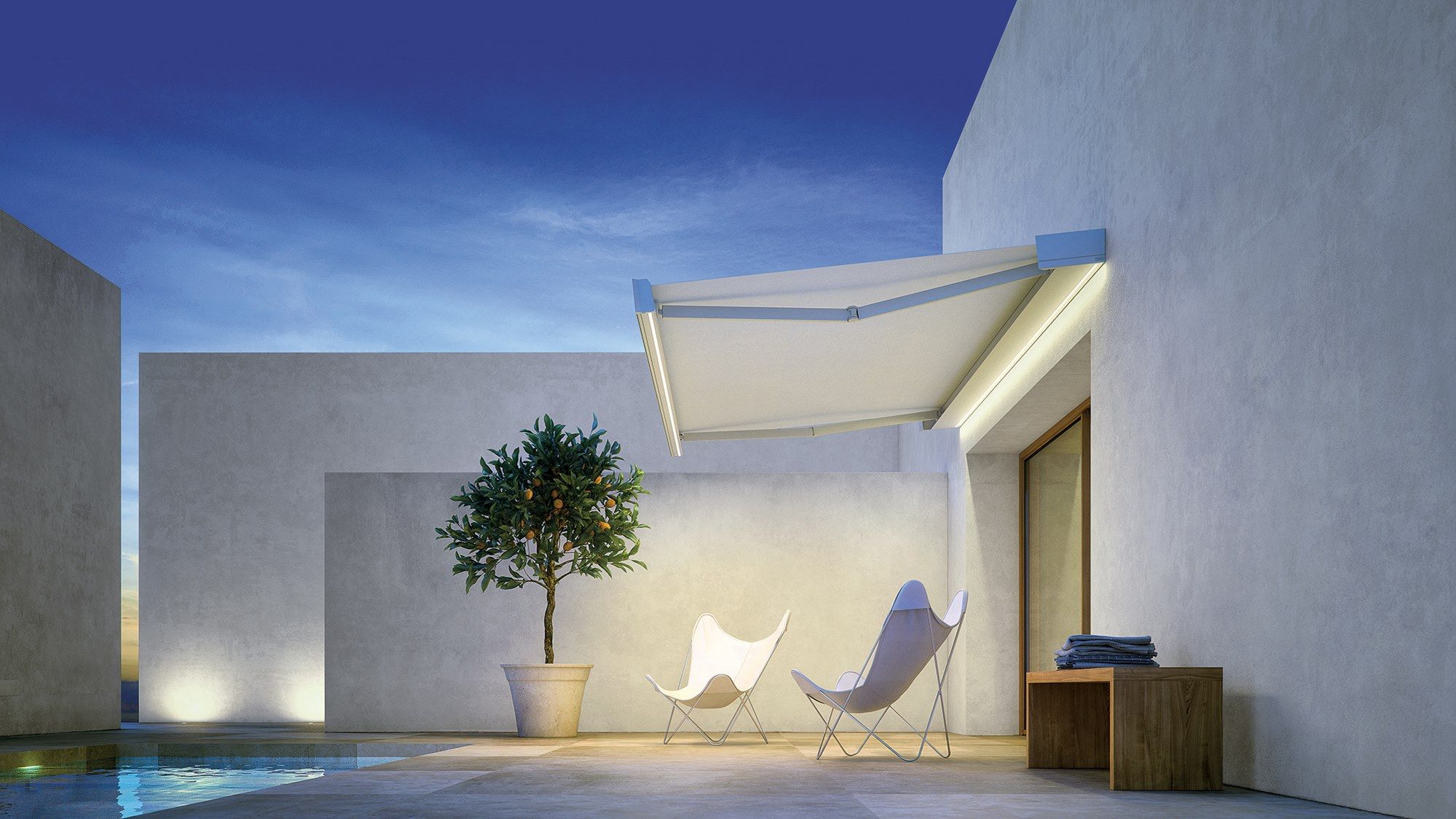 Алюминиевый моторизованный тент от солнца Pratic T-Project ARCH-00142585 - Вид №3