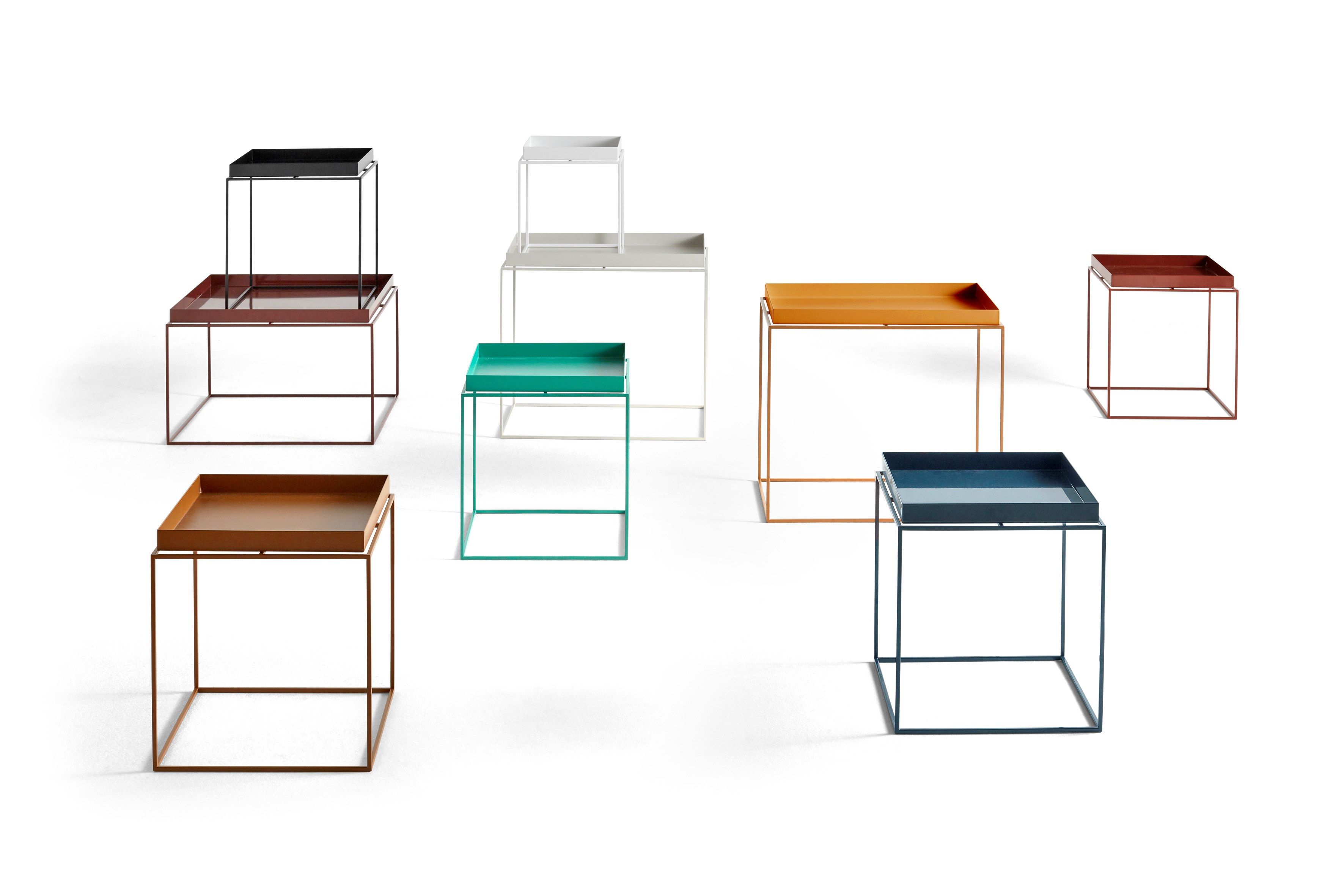 Стальной прямоугольный журнальный столик с подносом Hay Tray Table ARCH-00130088 - Вид №11