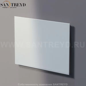 Agape NUDO Прямоугольное горизонтальное зеркало: длина 80 см, высота 60 см ASPE0860O