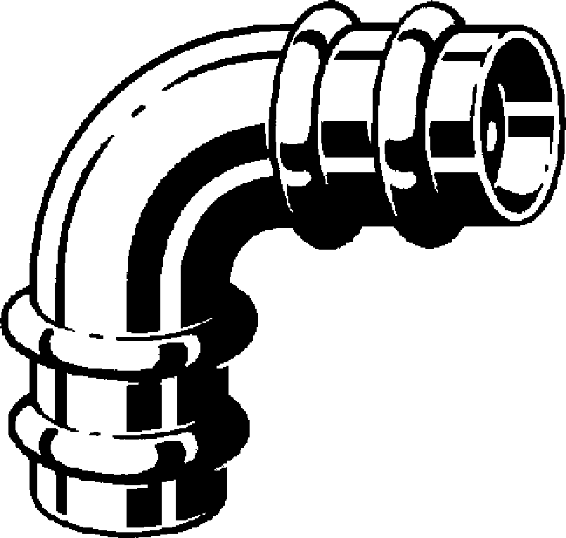 Viega Отвод 90° Sanpress 2216 (104818) 104 818 - Вид №1