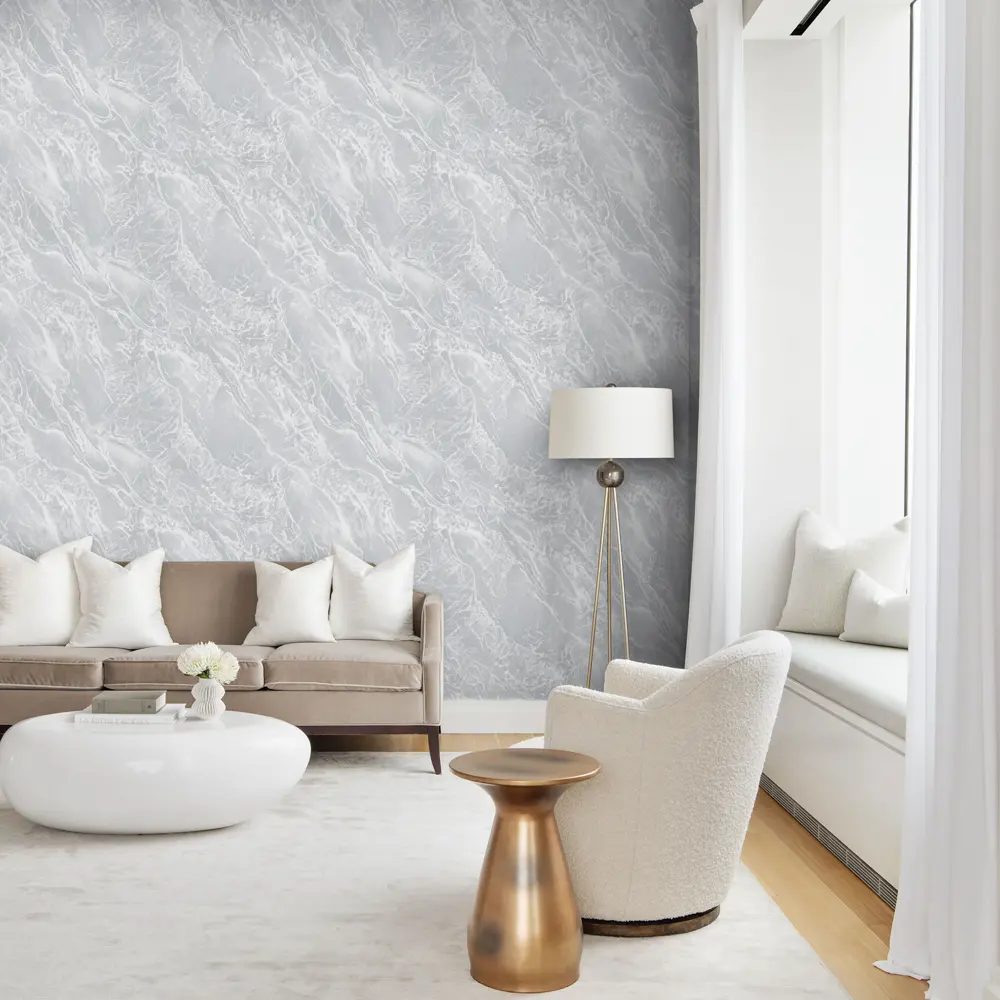 Обои флизелиновые Erismann Корфу серые 1.06 м 61062-05 STLM-2198201 - Вид №5