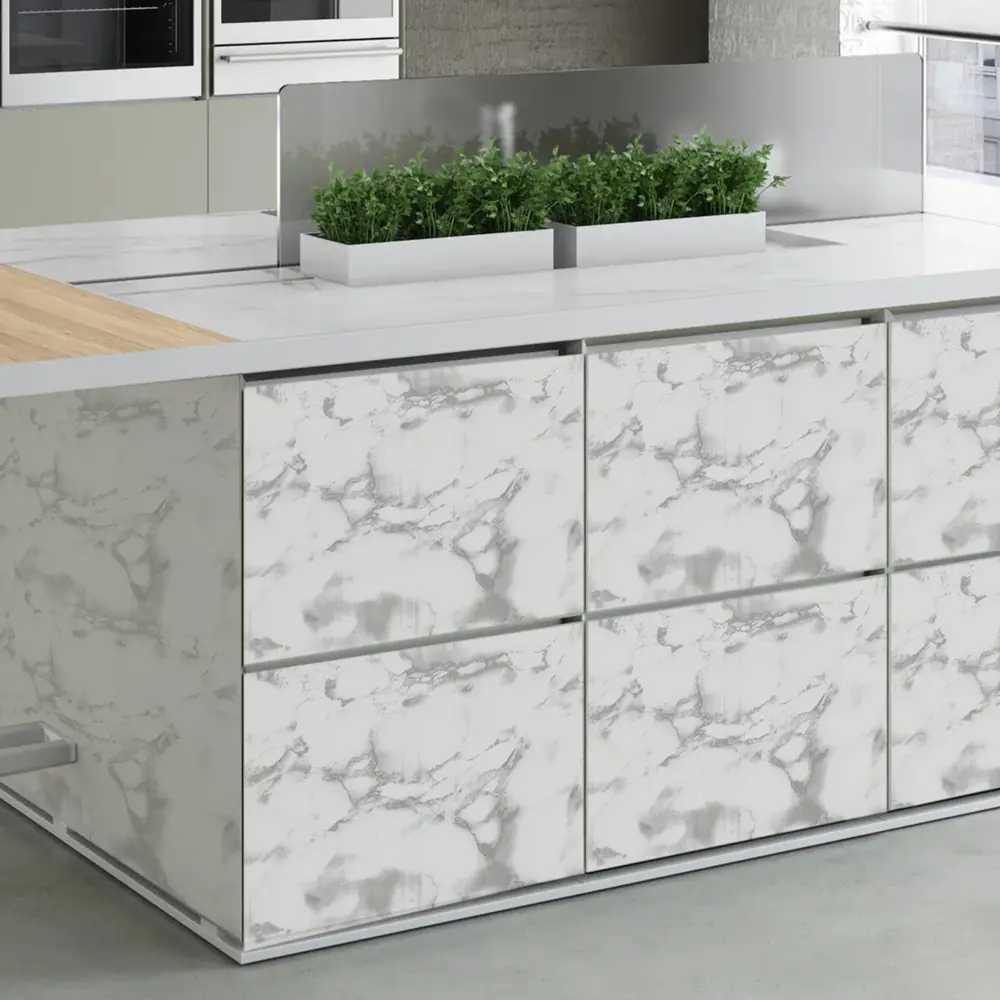 89346795 Пленка самоклеящаяся Мрамор 0.90x8 м цвет светло-серый STLM-0824796 INSPIRE  - Вид №3