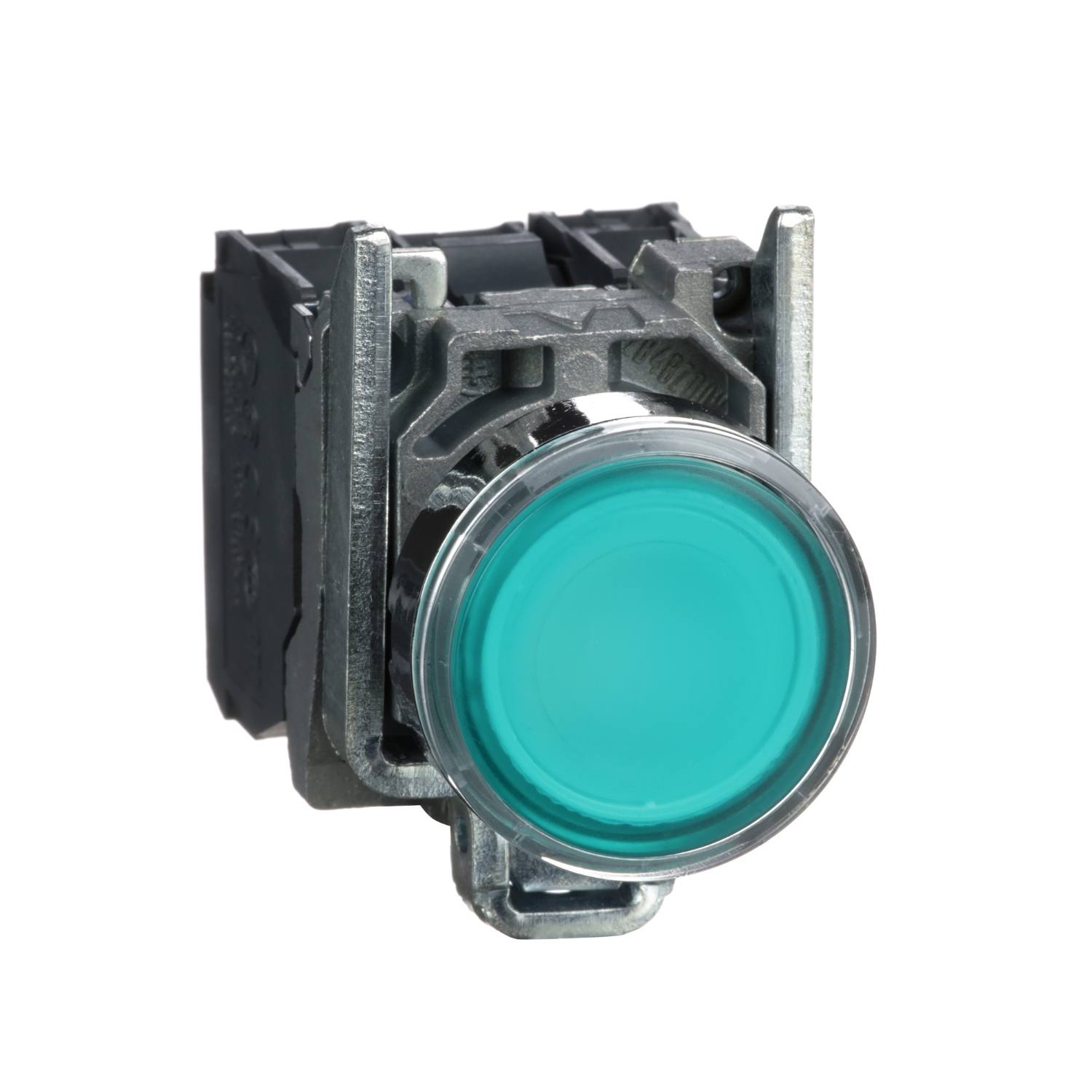 XB4BW33G5 Кнопка Harmony 22 мм, 120В, IP66, Зеленый Schneider Electric Кнопки и лампочки 
