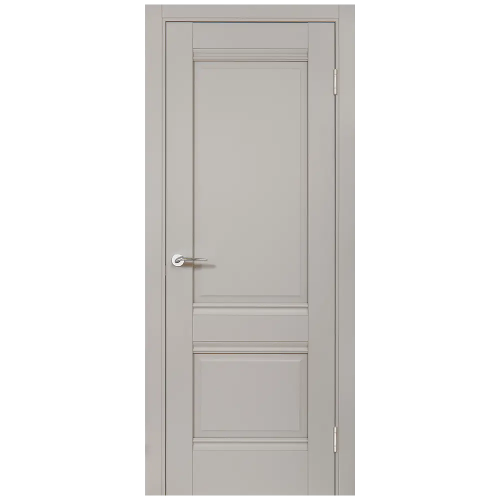 Комплект двери Классико-42 глухая 90x200 см Hardflex серый с добором 150 мм 89430304 STLM-2134543 PORTIKA 