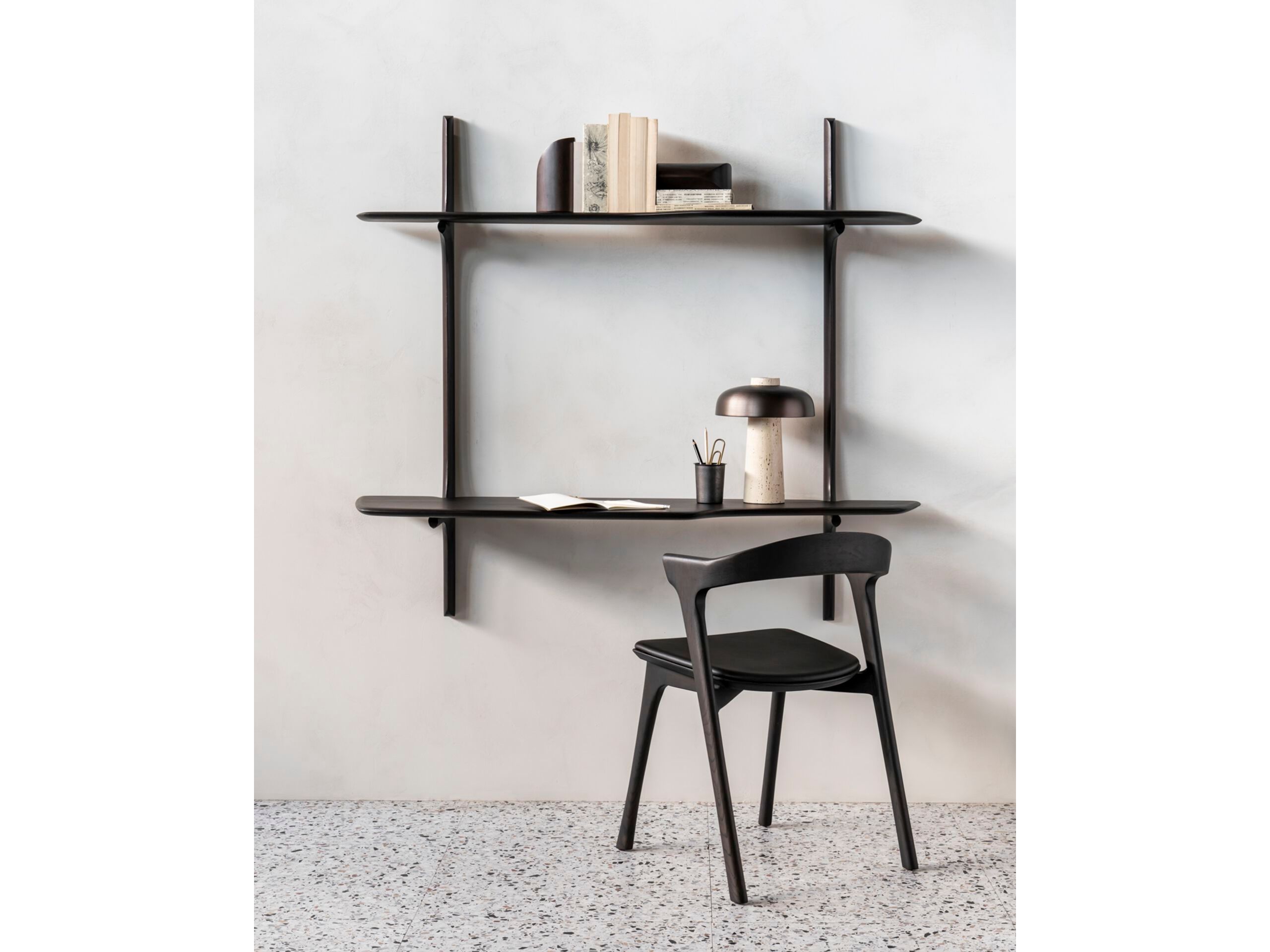 Подвесной письменный стол из красного дерева Ethnicraft PI ARCH-00084197 - Вид №5