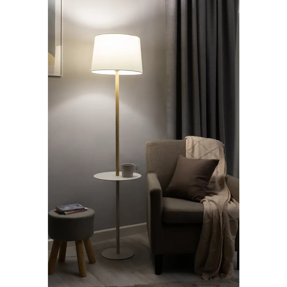 Торшер Arte Lamp Connor, цвет белый 86268167 STLM-2035074  - Вид №3