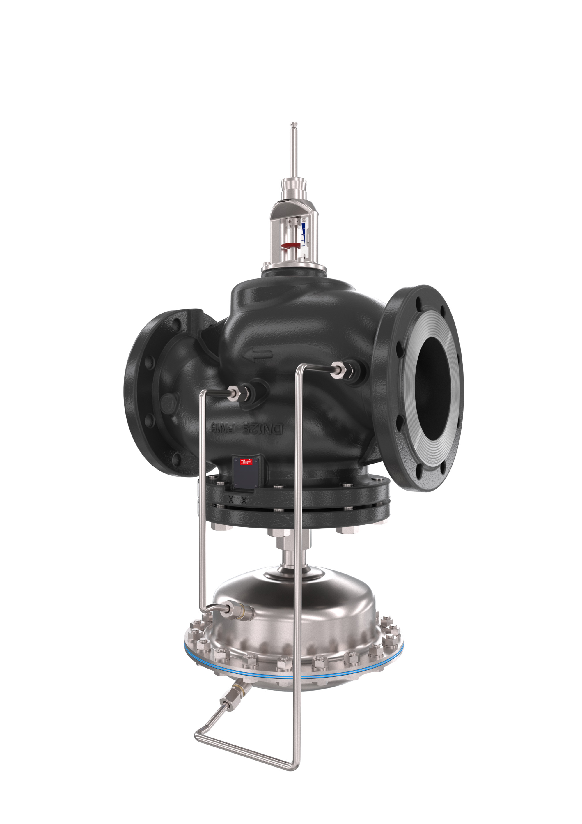 Danfoss Клапан регулирующий комбинированный AFQM2 фланцевый AFQM 2 PN16 150/380 /0,5 фл. 003G5509  - Вид №8