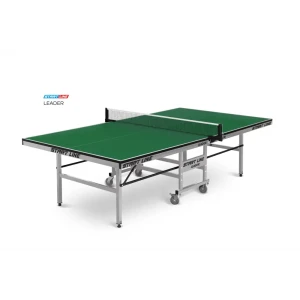 90583942 Теннисный стол складной Start line Leader green 274 - 274 см х 152.5 см х 76 см ЛДСП зеленый STLM-1360372