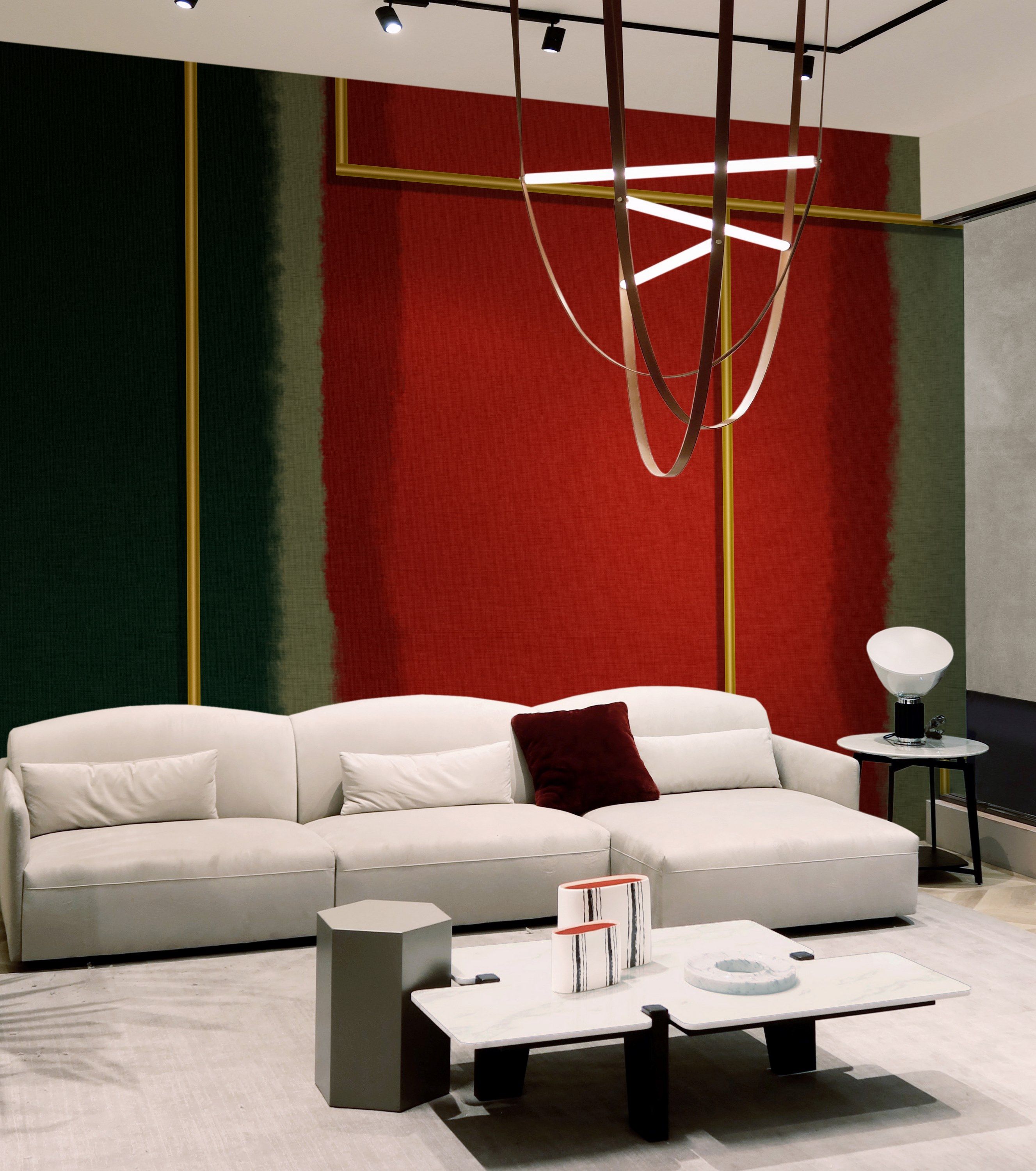 Геометрические обои ПВХ бесплатно, экологически чистые, моющиеся WallPepper Капсульная коллекция SRA ARCH-00142703 - Вид №1