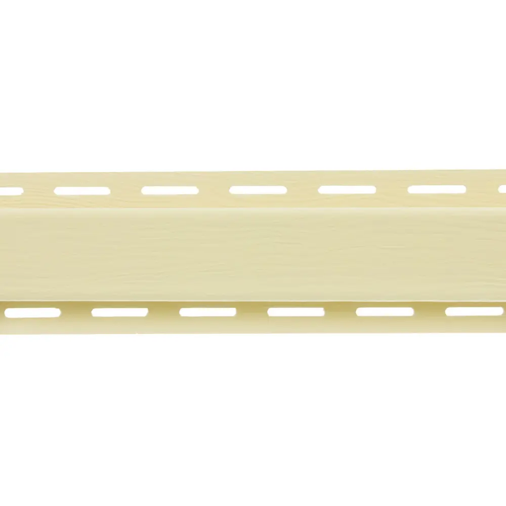 H-профиль для сайдинга 3 м цвет желтый FINEBER STLM-2131215 - Вид №1