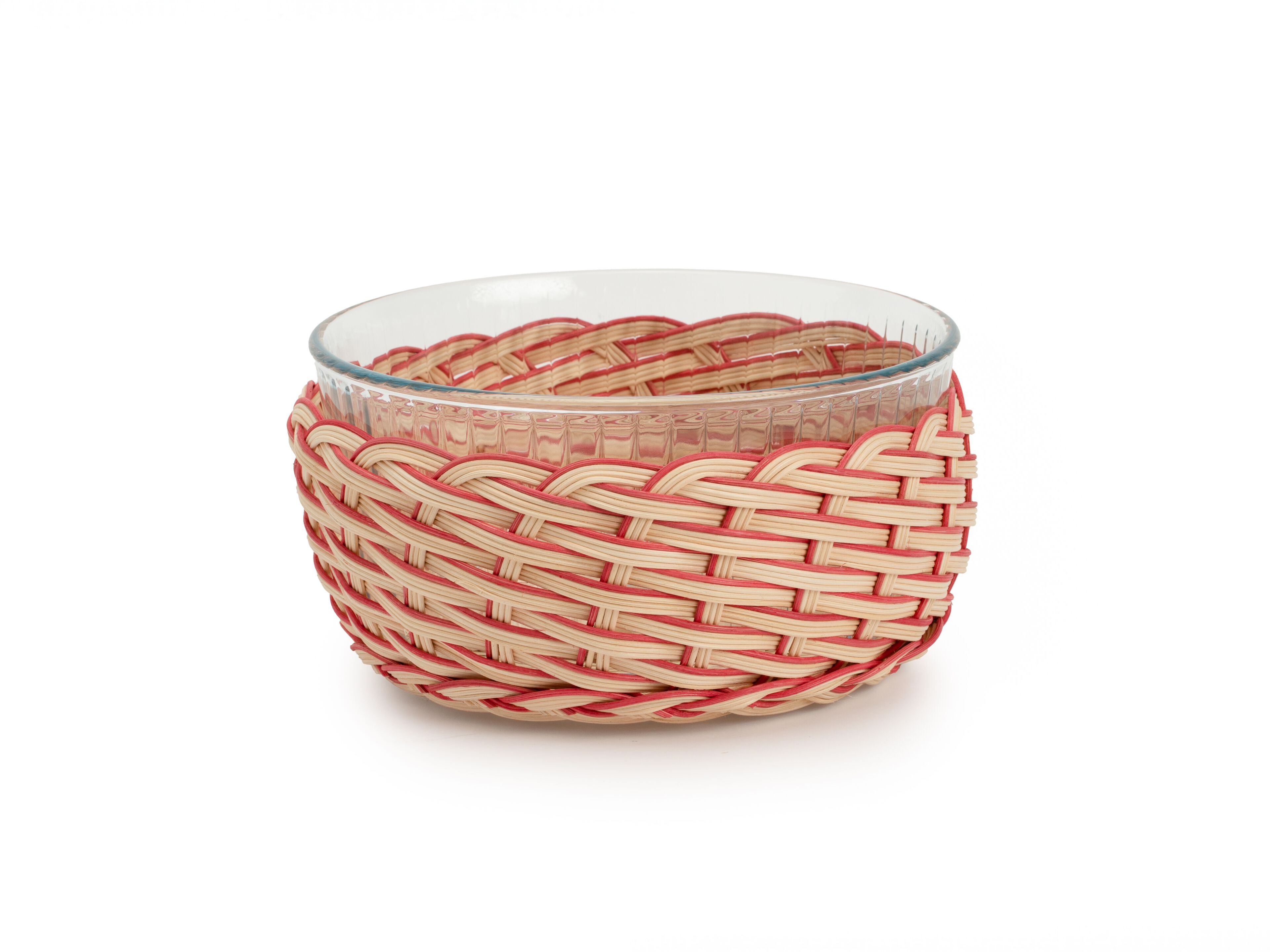 Медоллино корзина с Pyrex стекло суфле плесень Mila Maurizi Mise en Place ARCH-00073426 - Вид №1